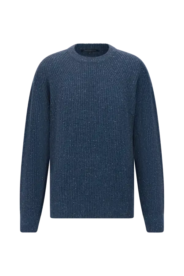 Pullover Rippley blau