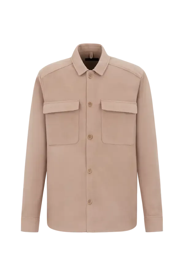 Overshirt Selton braun