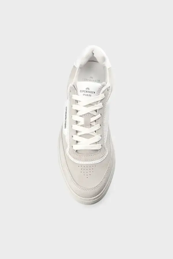 Sneaker CPH90M leather mix light grey/white_02