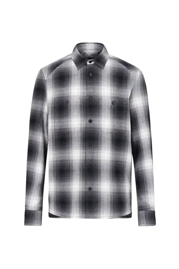 Flanell Hemd Nowen schwarz_04