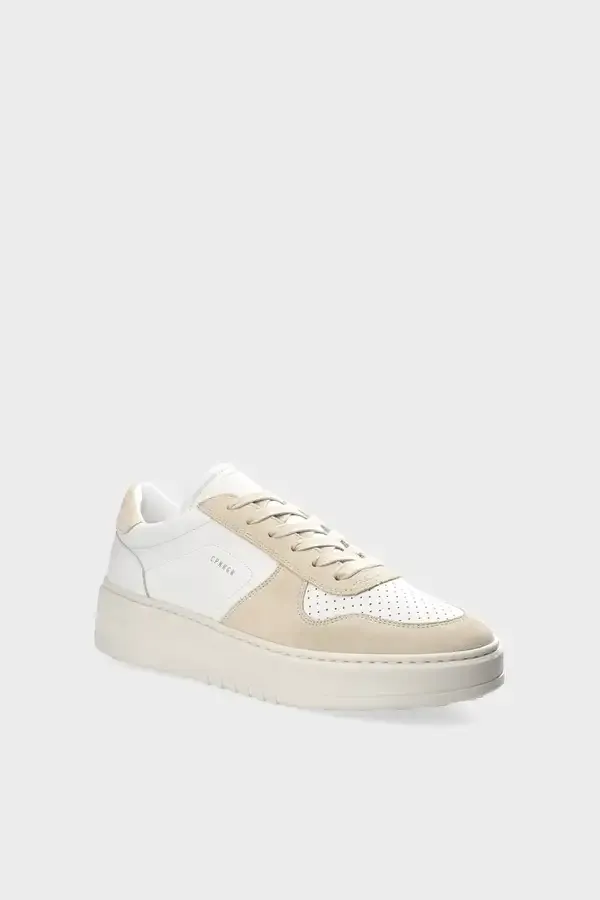 Sneaker CPH77M leather mix white/cream