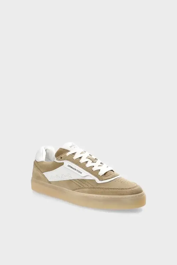 Sneaker CPH90M leather mix sand/white